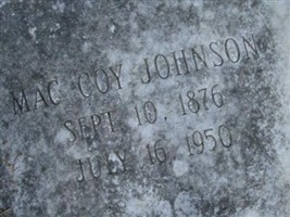 Mac Coy Johnson Mac Coy Johnson