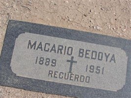 Macario Bedoya Macario Bedoya