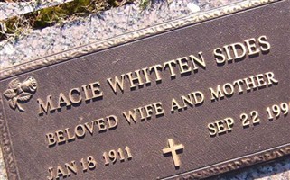 Macie Whitten Sides Macie Whitten Sides