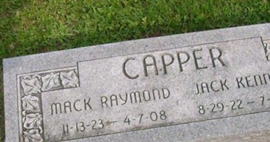 Mack Raymond Capper Mack Raymond Capper