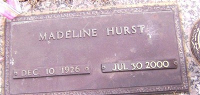 MADELENE GARRISON HURST