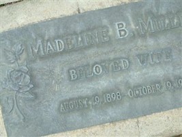 Madeline B. Miller Madeline B. Miller