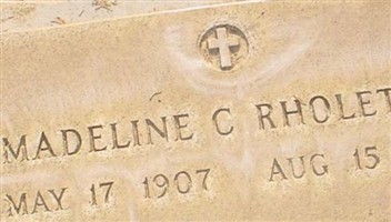 Madeline C Rholetter Madeline C Rholetter
