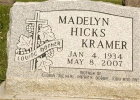 Madelyn Bernice Hicks Kramer
