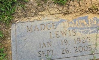 Madge Allene Templin Lewis Madge Allene Templin Lewis