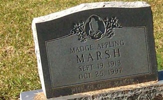Madge (Appling) Marsh Madge (Appling) Marsh