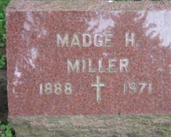 Madge H Cameron Miller