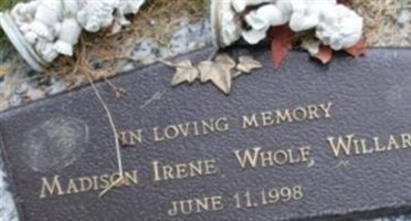 Madison Irene Wholf-Williard Madison Irene Wholf-Williard
