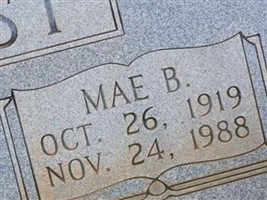 Mae B. Forrest Mae B. Forrest