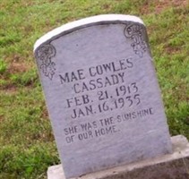 Mae Cowles Cassady Mae Cowles Cassady