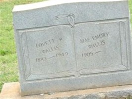Mae Emory Wallis Mae Emory Wallis