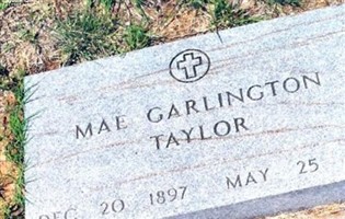 Mae Garlington Taylor Mae Garlington Taylor