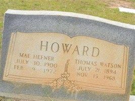 Mae Hefner Howard