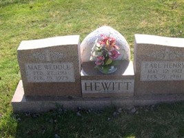 Mae Hewitt Weddle