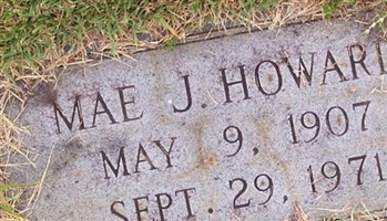 Mae J. Howard Mae J. Howard