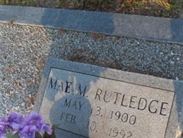 Mae M. Rutledge Mae M. Rutledge