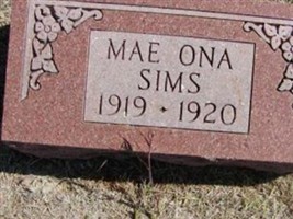 Mae Ona Sims Mae Ona Sims
