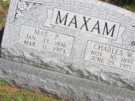 Mae P. Maxam Mae P. Maxam