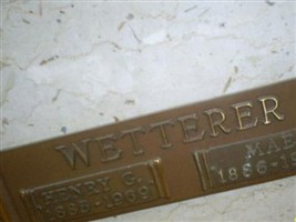 Mae Wetterer Mae Wetterer