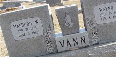MaeBudd W Vann