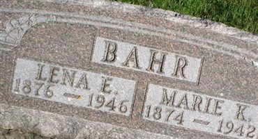 Magdalena E. "Lena" Bahr