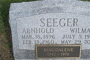 Magdalene Seeger Magdalene Seeger