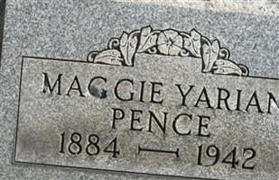 Maggie O. Yarian Pence Maggie O. Yarian Pence