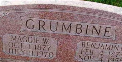 Maggie W Lick Grumbine Maggie W Lick Grumbine