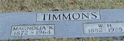 Magnolia K. Timmons Magnolia K. Timmons