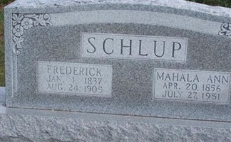 Mahala Ann Miller Schlup Mahala Ann Miller Schlup