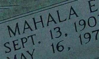 Mahala Elizabeth Conley Dodson Mahala Elizabeth Conley Dodson