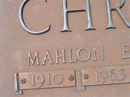 Mahlon E. Christopher Mahlon E. Christopher
