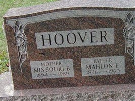 Mahlon E. Hoover Mahlon E. Hoover