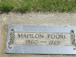 Mahlon Poore