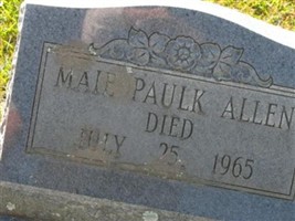 Maie Paulk Allen Maie Paulk Allen