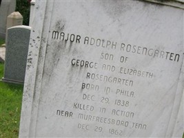 Maj Adolph Rosengarten