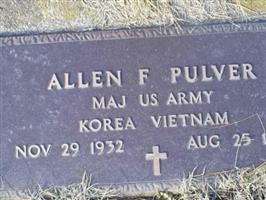 Maj Allen F. Pulver