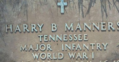 Maj Harry B. Manners