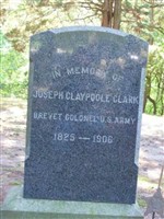 Maj Joseph Claypoole Clark Maj Joseph Claypoole Clark