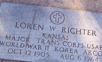 Maj Loren W. Richter Maj Loren W. Richter