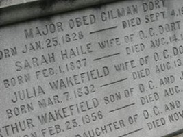 Maj Obed Gilman Dort
