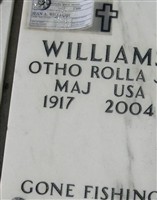 Maj Otho Rolla Williams, Jr Maj Otho Rolla Williams, Jr