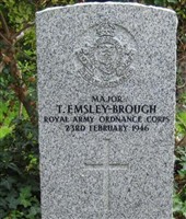 Maj Thomas Emsley-Brough Maj Thomas Emsley-Brough
