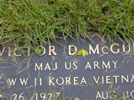 Maj Victor Denis McGuire