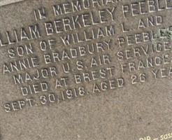 Maj William Berkley Peebles
