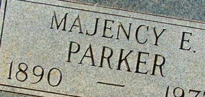 Majency E "Jenny" Parker Majency E "Jenny" Parker