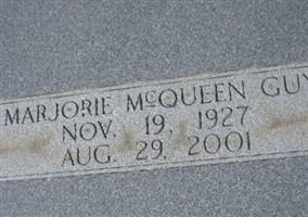 Majorie McQueen Guy Majorie McQueen Guy