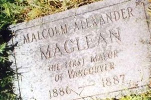 Malcolm Alexander MacLean Malcolm Alexander MacLean