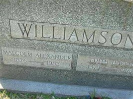 Malcolm Alexander Williamson Malcolm Alexander Williamson