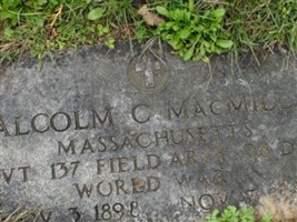 Malcolm C. MacMillan Malcolm C. MacMillan